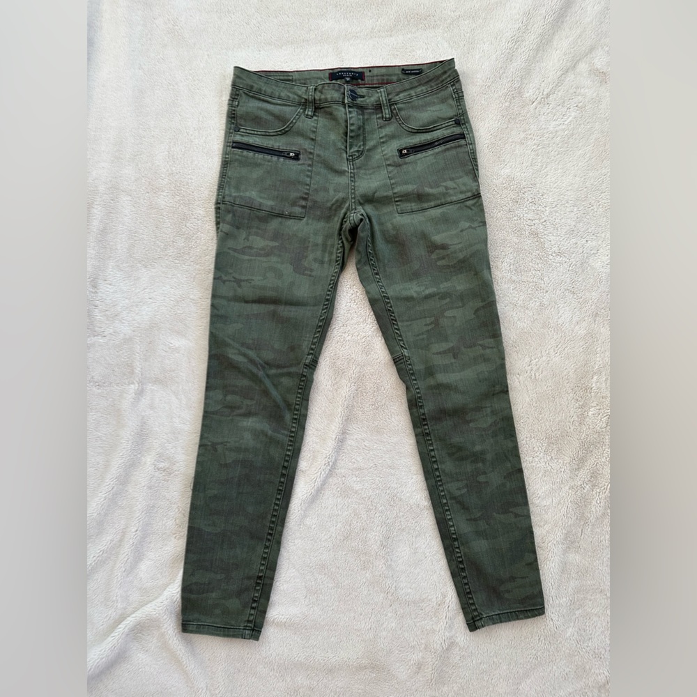 Sanctuary Ace Utility Camo Skinny Jeans